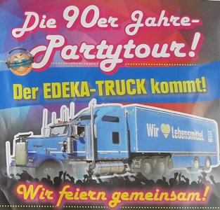 Flyer Edeka-Truck