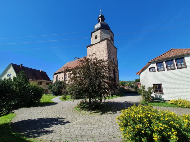 Evangelisch-lutherische Dorfkirche in Unterkatz