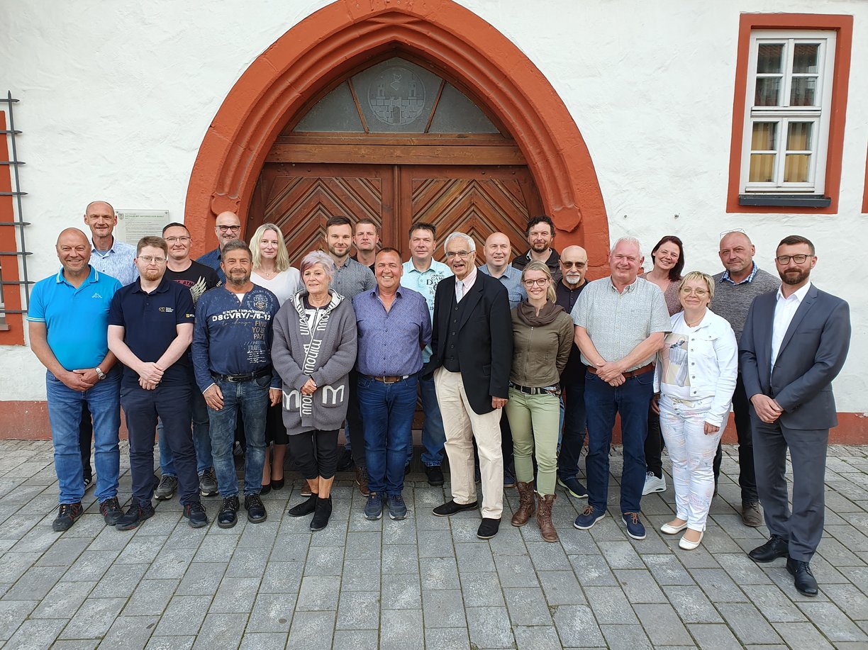 Alle Mitglieder des Stadtrates von Wasungen