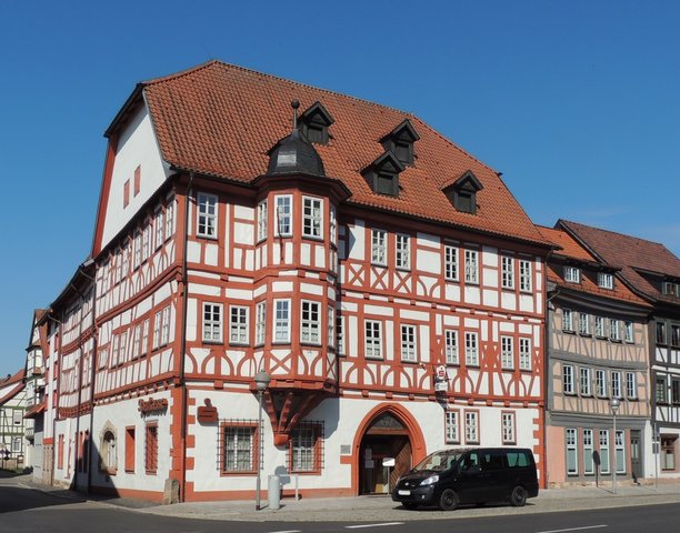 Das Rathaus der Stadt Wasungen