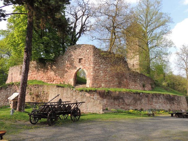 Bergfried Burg Maienluft